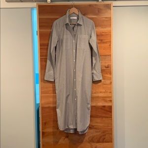 Everlane Striped Shirt Dress